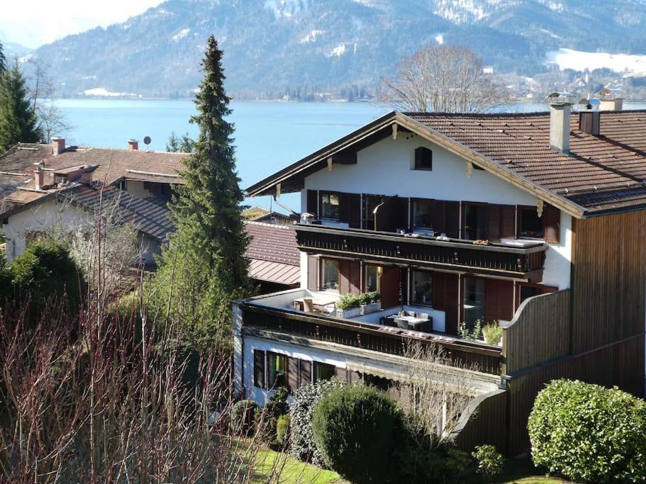 Wohnung Direkt Am Tegernsee Mit Xl-Terrasse Gmund am Tegernsee Exteriör bild